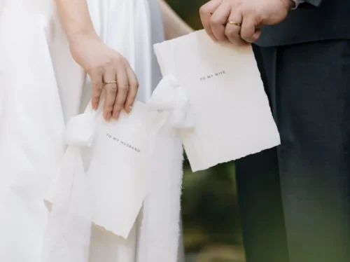 Photo by Duong Ngan A man and a woman standing next to each other