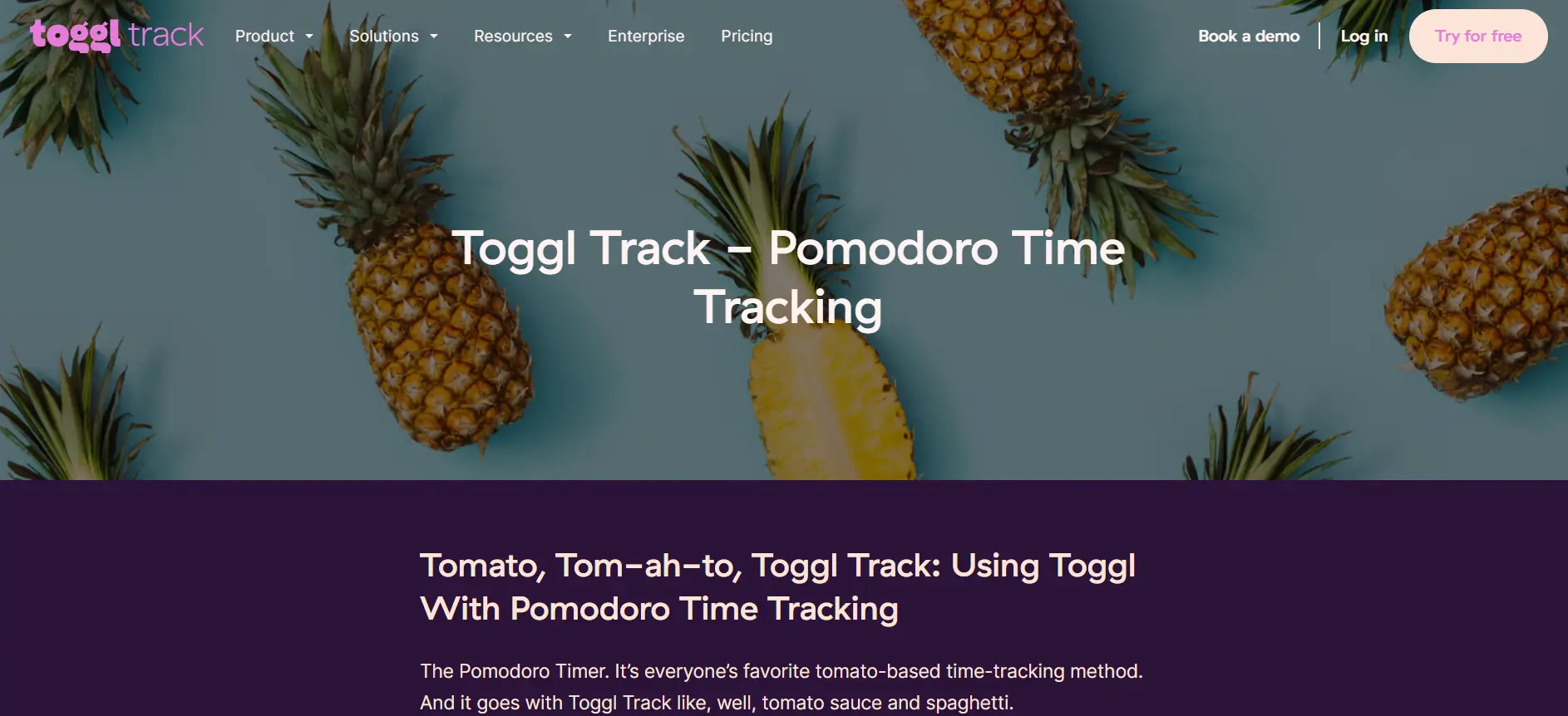 pomodoro toggl.com