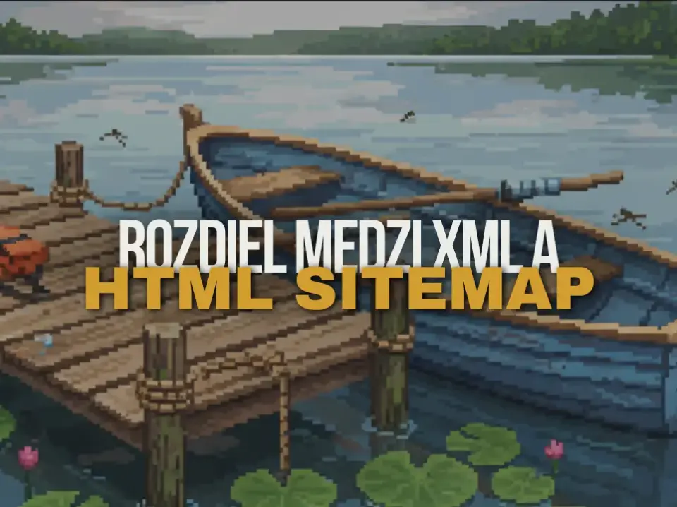 rozdiel medzi xml a html sitemap